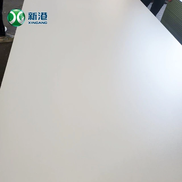 18mm 1220*2440mm Gloss White Surface MDF For Furniture And Decoration