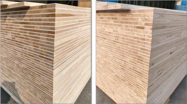 Pine, Hard Wood Or Falcata Core White Melamine Blockboard/Block Board For Cabinet