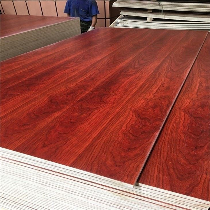 Melamine Laminated MDF Board For Furniture And Kitchen Cabine 18mm 4x8 MDF With Melamine Film Sheet