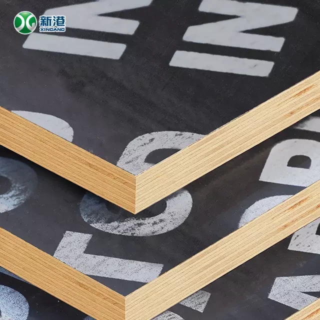 Kombinētā kodola fenola līme, divas reizes karsta presēšana ar plēvi pārklāts saplāksnis