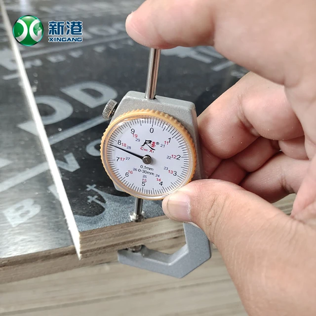 18mm Poplar Construction Formwork Wbp Dynea Phenolic Plywood